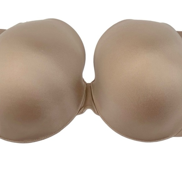 SOMA Bra Vanishing back Full cover Underwire Hook n eye closure Tan 34DDDD/34G - Picture 5 of 11